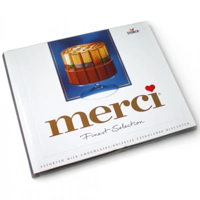 Букет Конфеты Merci 250 гр, доставка Заозерный